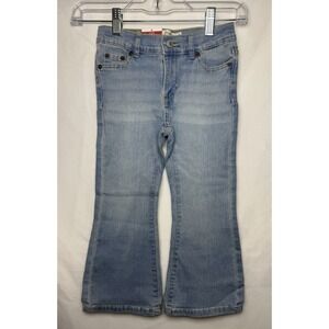 NWT Levi's Girls Flare 726 Denim Light Wash Toddler Girls Size 4